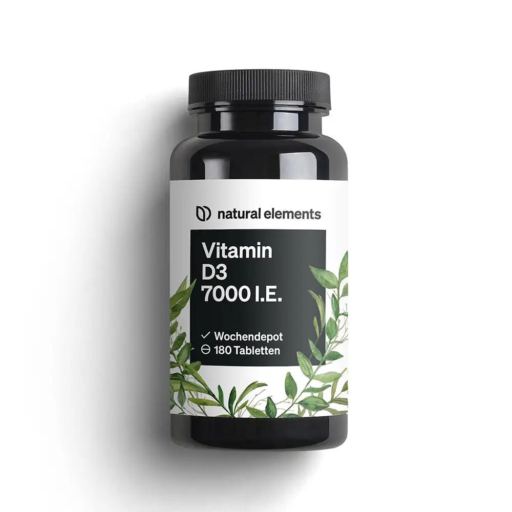 Vitamin D3 7000 I.E. Tabletten – natural elements