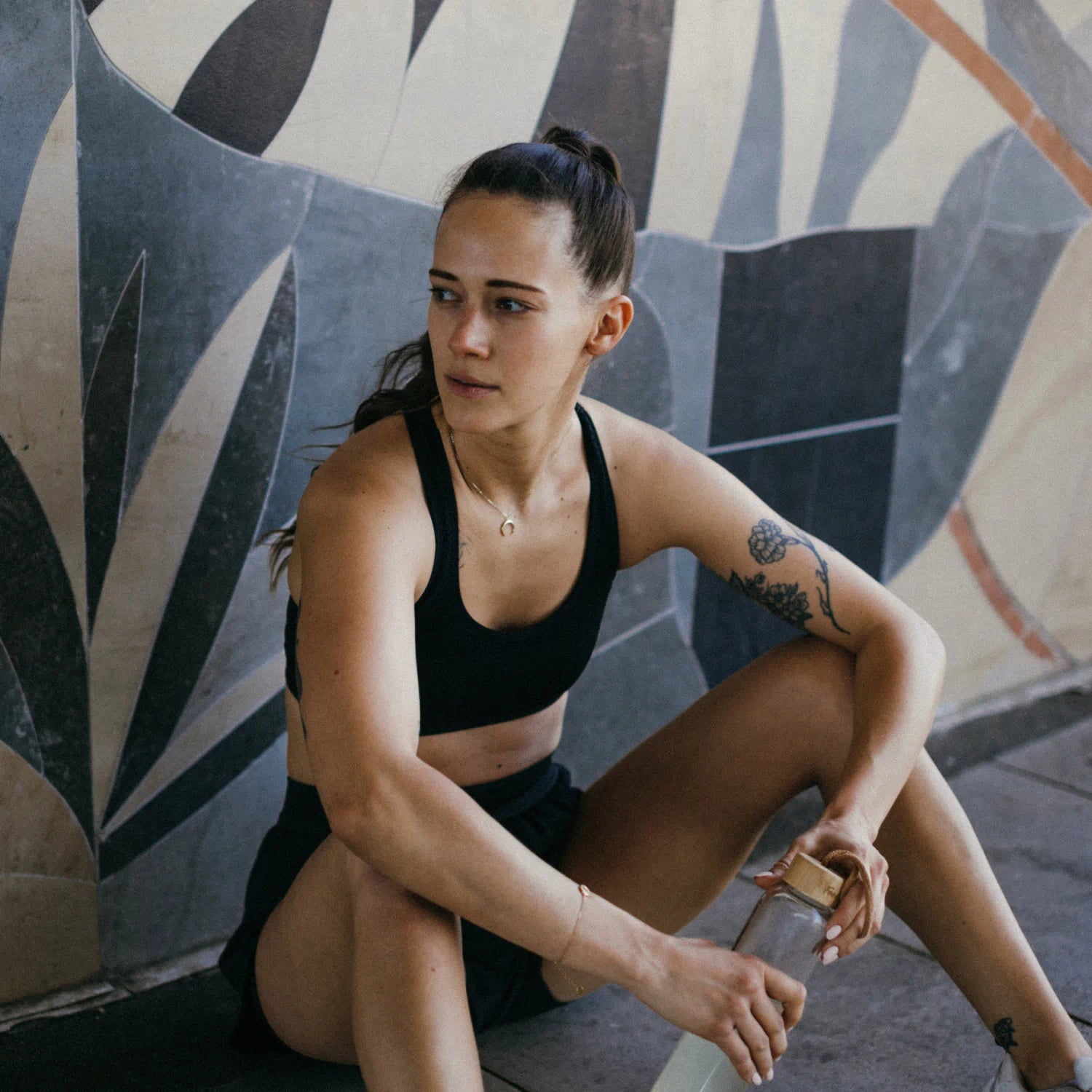 Beauty&Sport: Frau in Sportkleidung